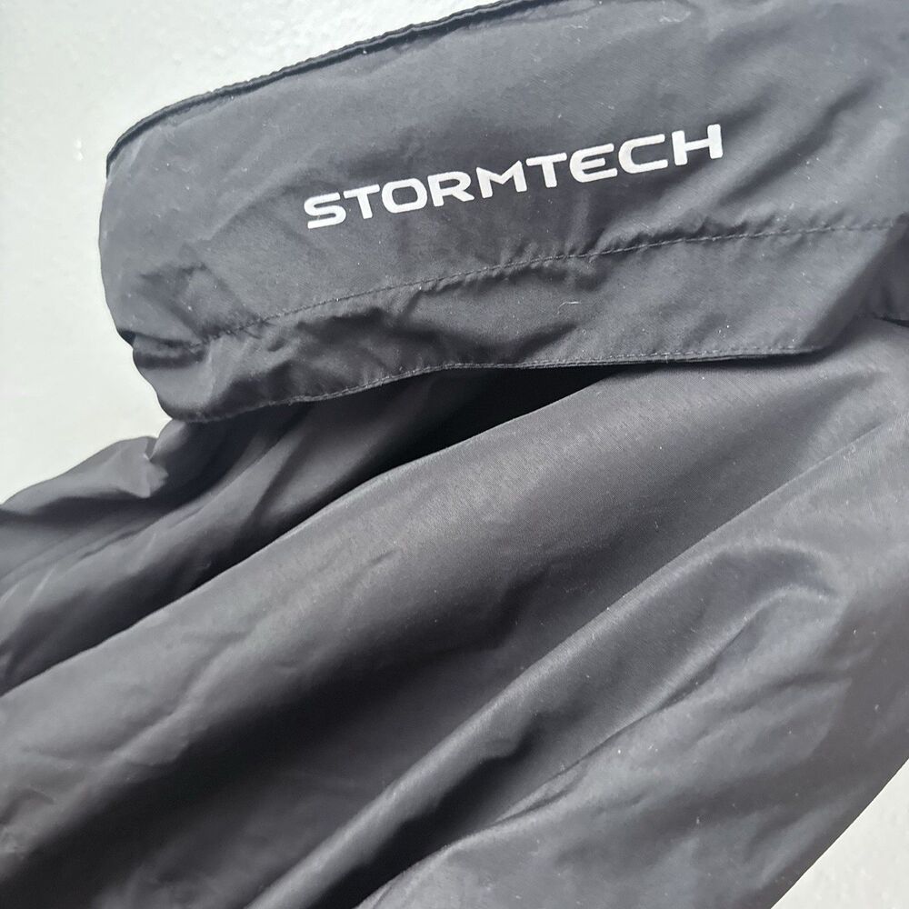 Mercy Stormtech Employee Jacket Mens XL Black Hooded Pockets Winter - Picture 14 of 15